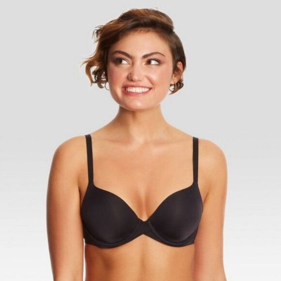 Maidenform Black Underwire Minimizer Bra 38D - Picture 1 of 10